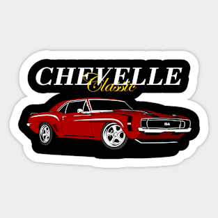 SS Chevelle Classic Sticker